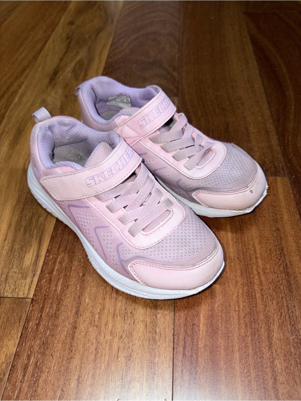 Skechers Kids Light Pink Athletic Sneakers